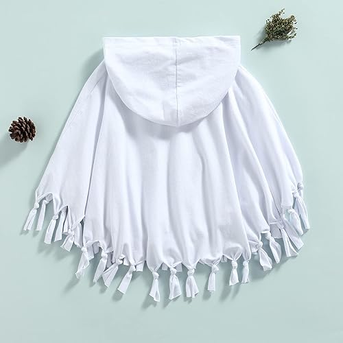 Miniatura 7 de Traje de Halloween para bebés, niños y niñas, bata de fantasma, disfraces de fiesta, ropa para niños pequeños, capa de bebé