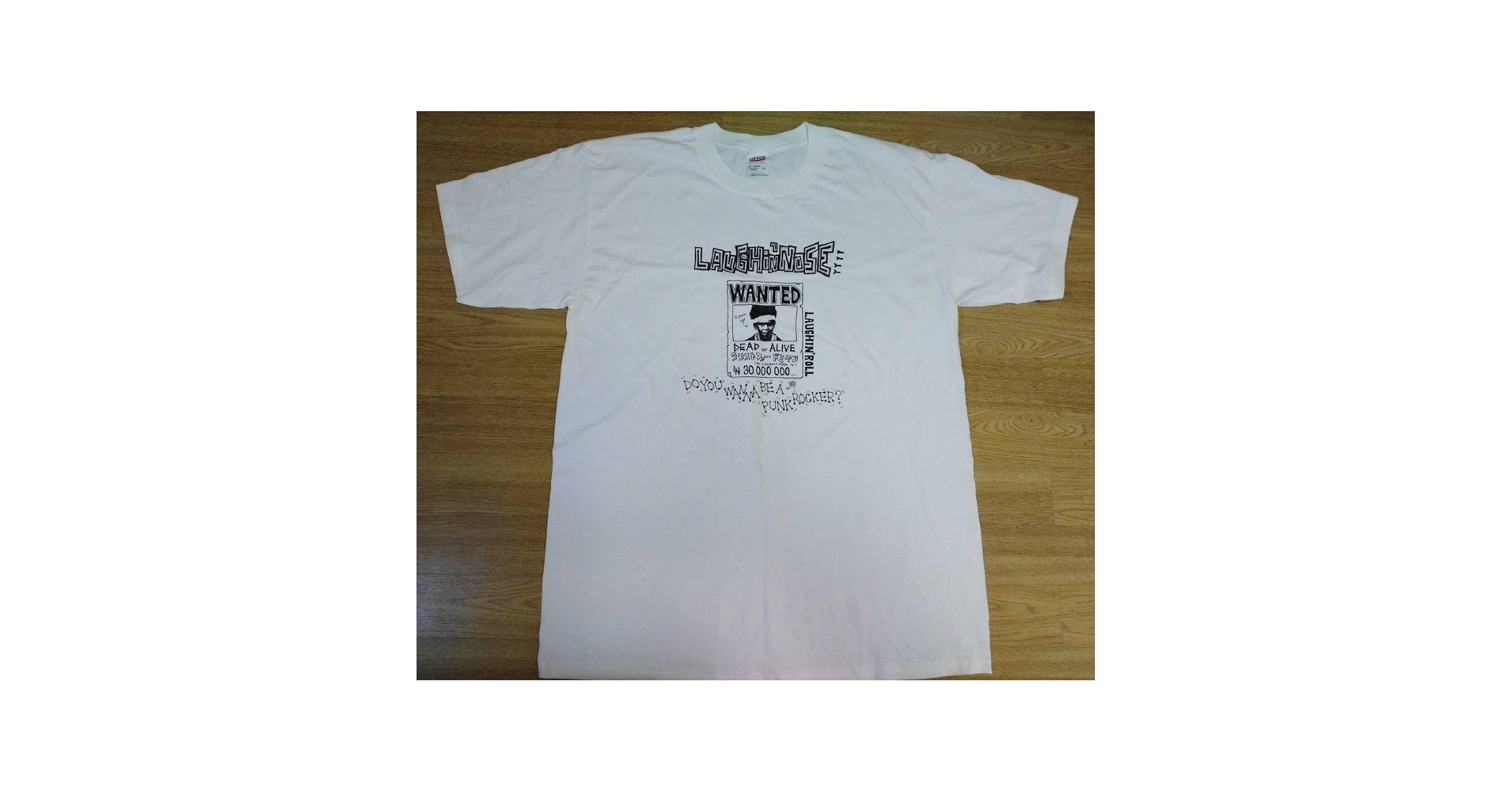 LAUGHIN' NOSE ラフィン・ノーズ　Tシャツ（未着用）　2枚セットで LAUGHIN' NOSE ラフィンノーズ マルチ・ニコ バンドTシャツ S