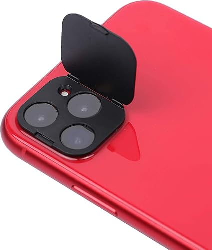 Funda para lente de cámara compatible con iPhone 11 Pro/iPhone 11 Pro Max, protector de lente de cámara que protege tu privacidad y seguridad,