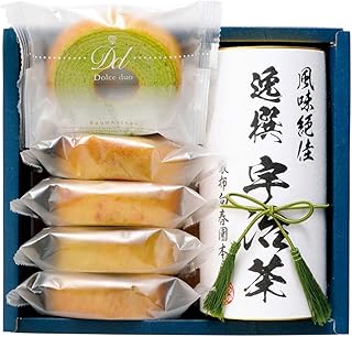 Gift 金額で送料変わります 袋布向春園 日本茶こだわりセット 柳 B4072-595 宇治茶 スイーツ お中元 お歳暮 ご挨拶 お年賀 内祝 プレゼント