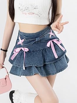 Riu Rちゃん　High waist denim short skirt Riu Rちゃん High waist denim short skirt Riuオンラインショップ