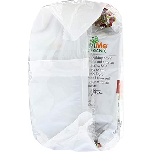 Vista 28 de gimMe - Sal marina - 6 unidades - Hojas de algas tostadas orgánicas - Keto, vegano, sin gluten - Gran fuente de yodo y Omega 3 - Snack saludable