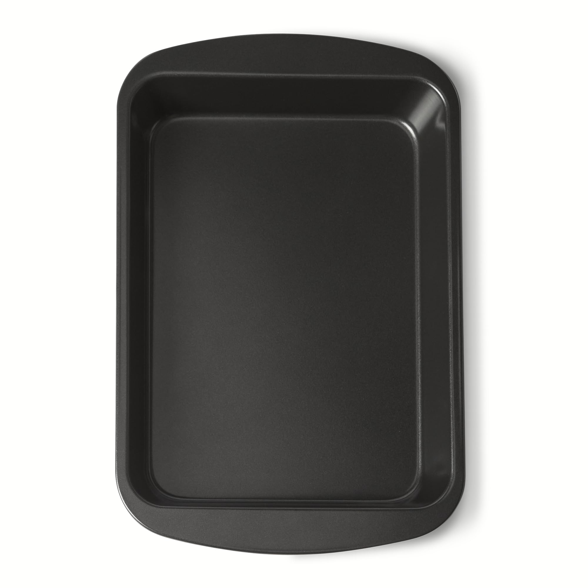 Amazon Basics Baking Tray, Non-Stick Baking Pan for Cakes, Brownies, Traybakes, Rectangular, Carbon Steel, Oven and Dishwasher Safe, 33.0 x 22.8 cm