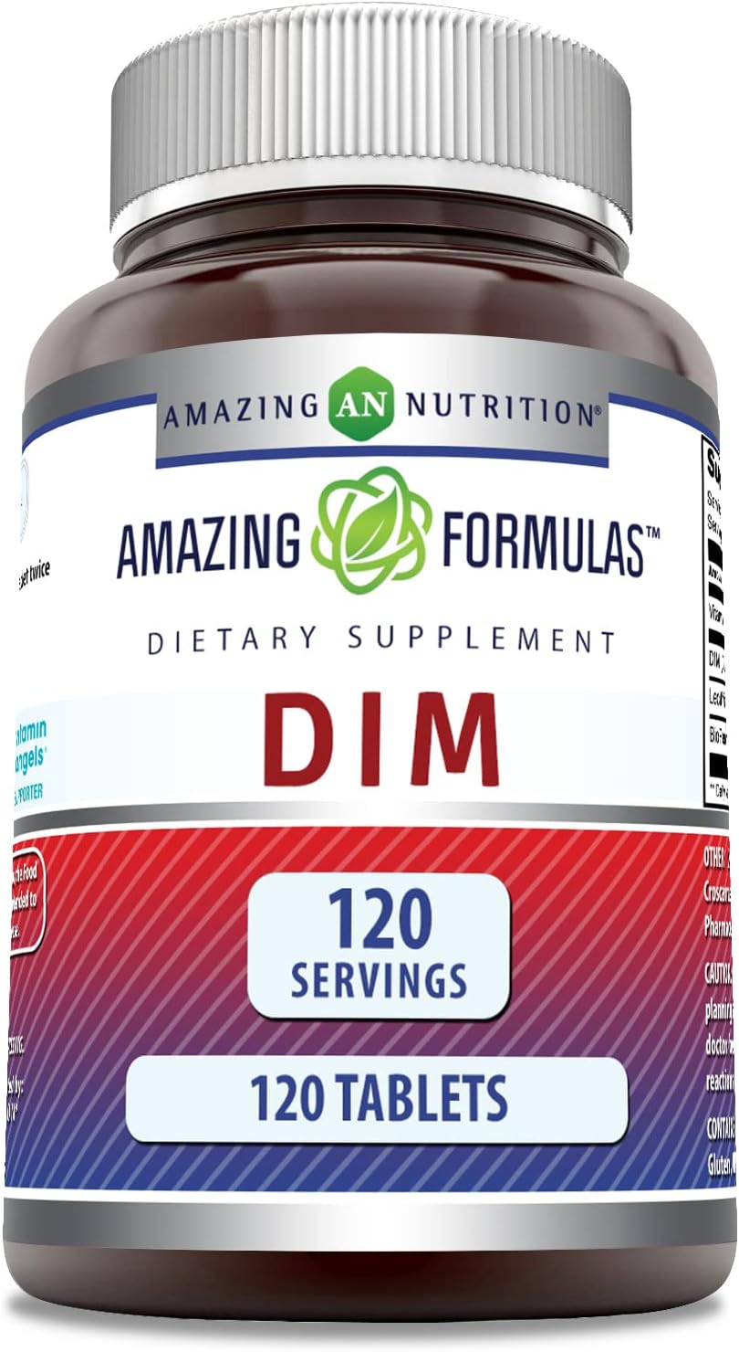 Amazing Formulas DIM (Diindolylmethane) Supplement 100 Mg