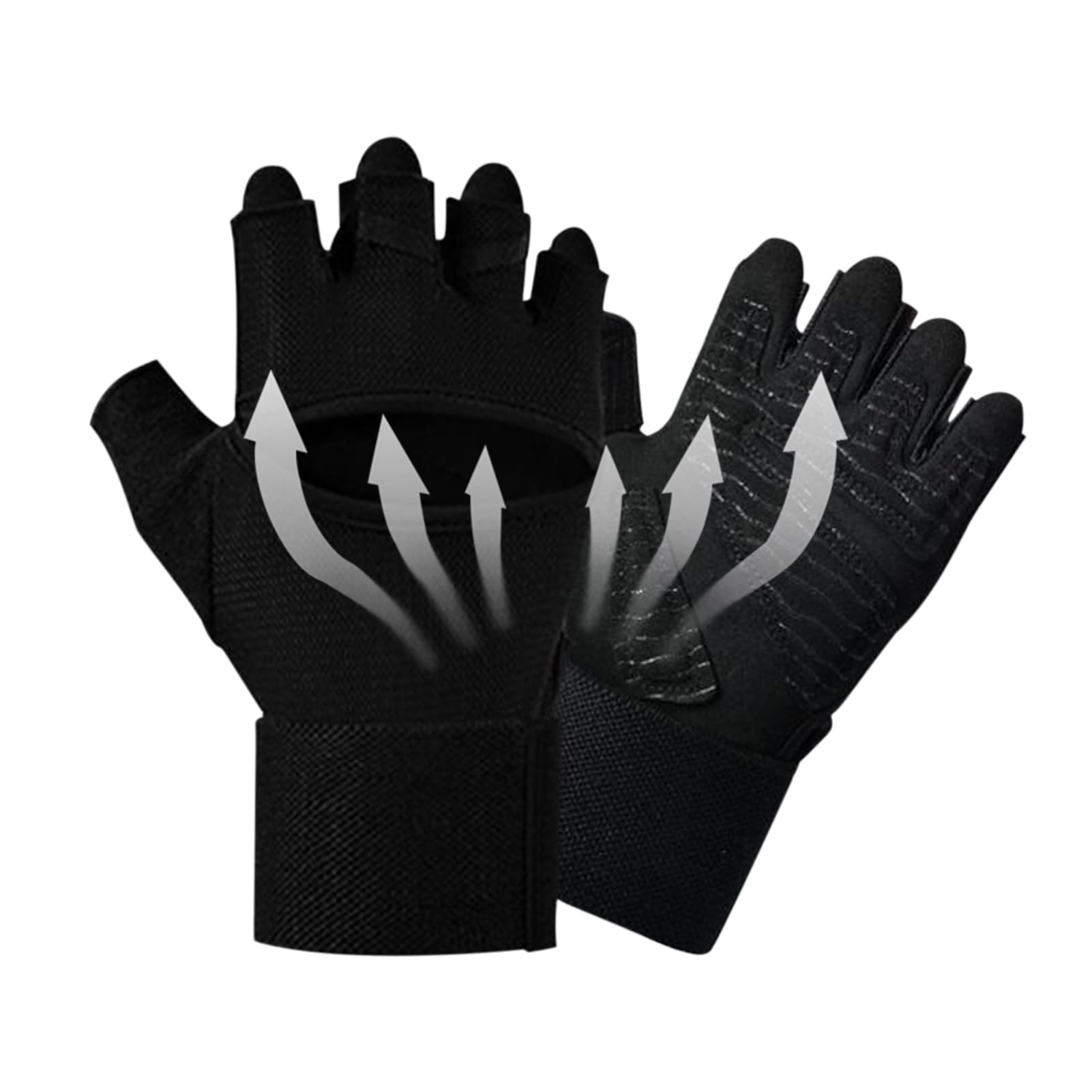 Guantes de ejercicio para evitar callos y dar soporte en halterofilia 8