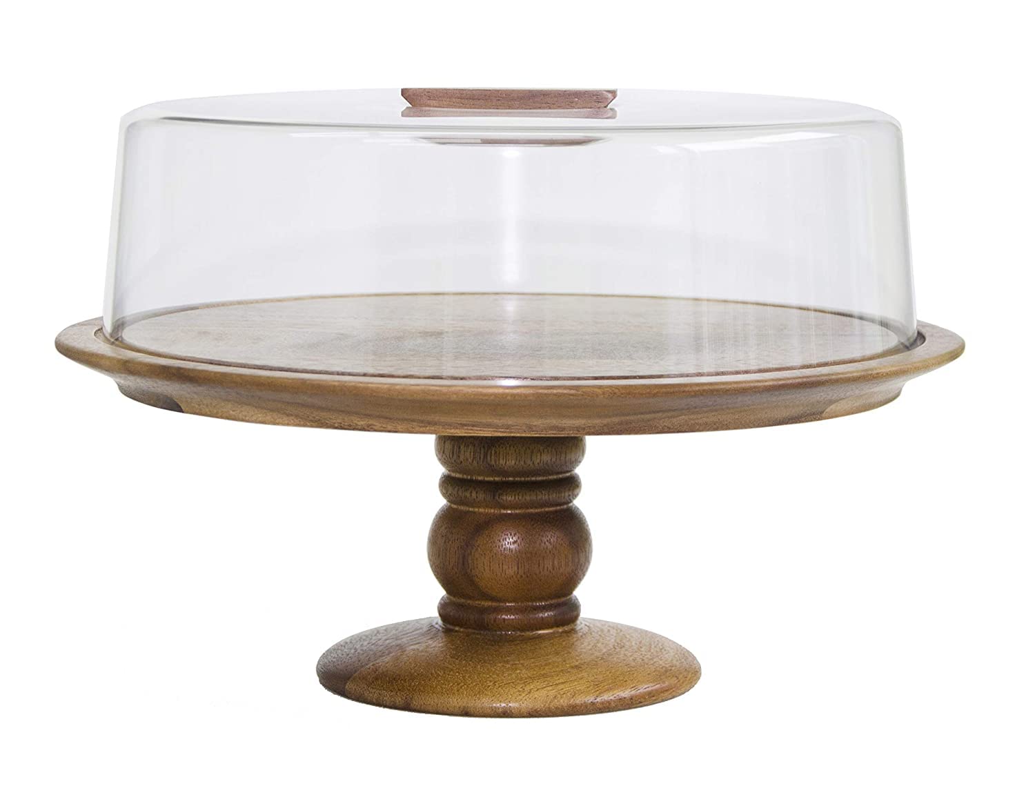Billi Cake Dome With Stand, Brown, Aca-913-1N