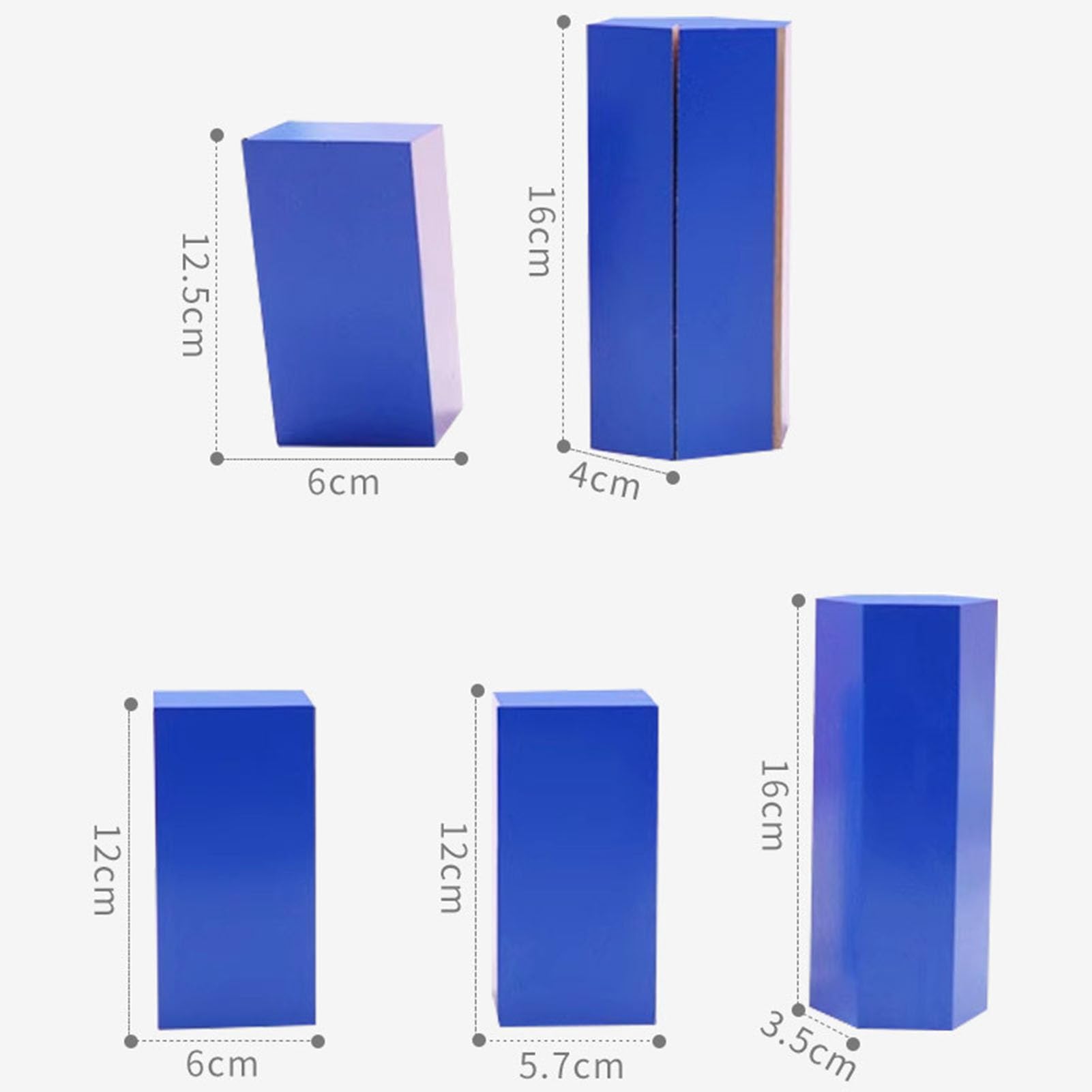 Conjunto de Volúmenes Geométricos, Herramienta Didáctica de Bloques Sólidos 3D