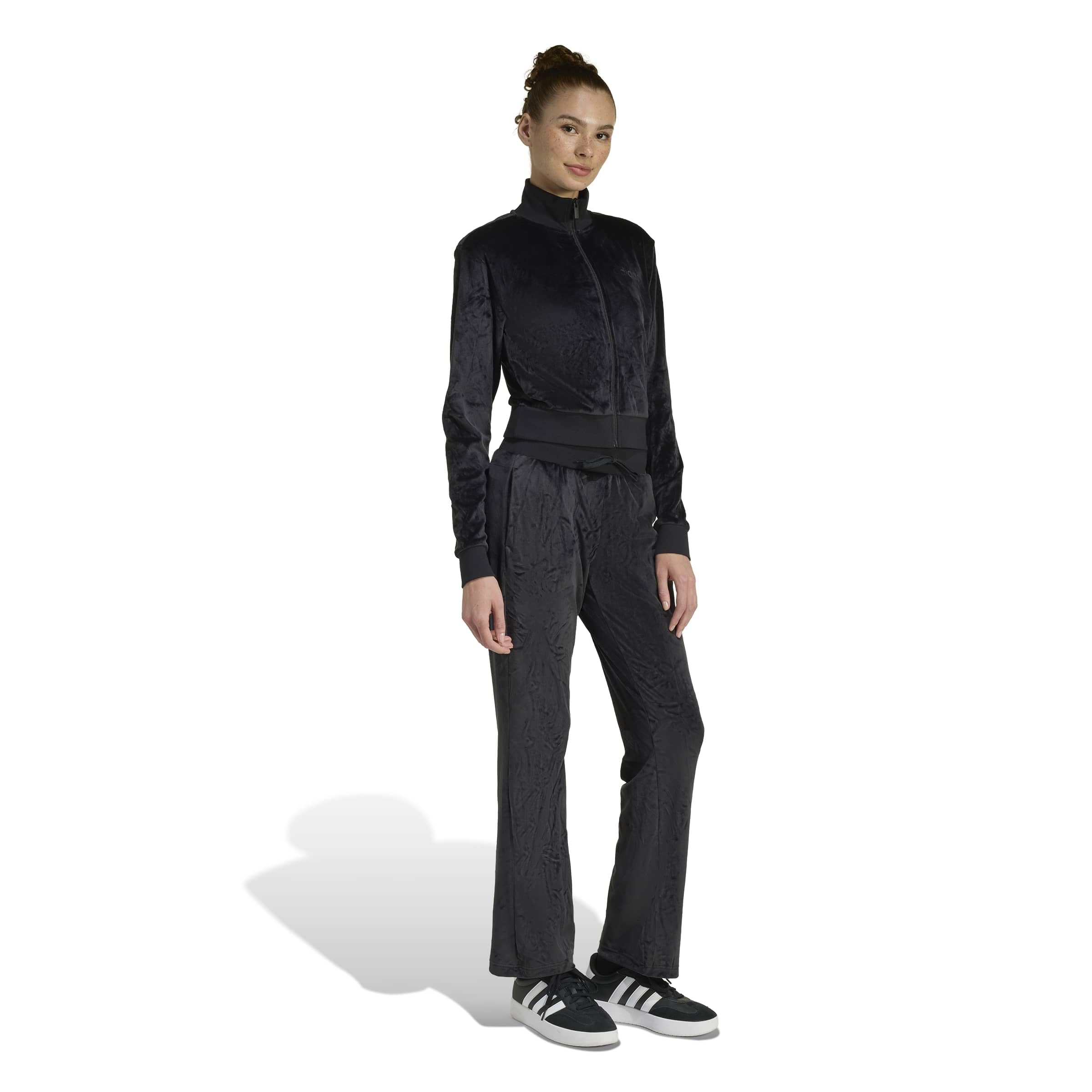 adidas Women's Glam Velvet Trainingsanzug