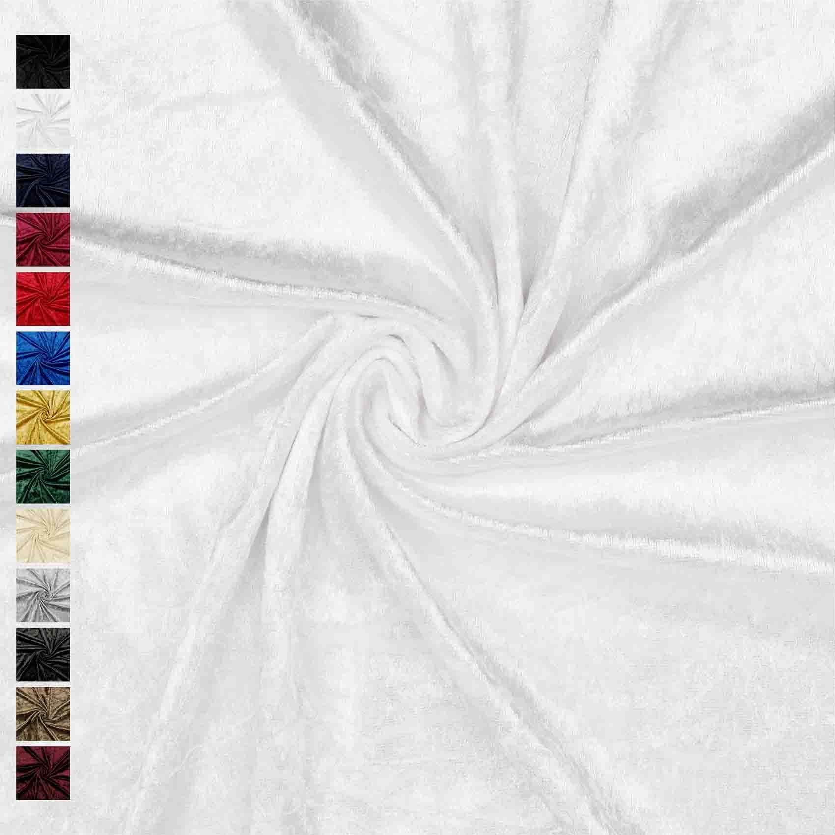 VmG-Store Fluwelen stof, 2 m x 145 cm, om te naaien, GEEN meterware (verkocht per stuk), glanzend stretch fluweel, voor gordijnen, overgordijnen, podium, kostuum, jurk, kleding, tafelkleed