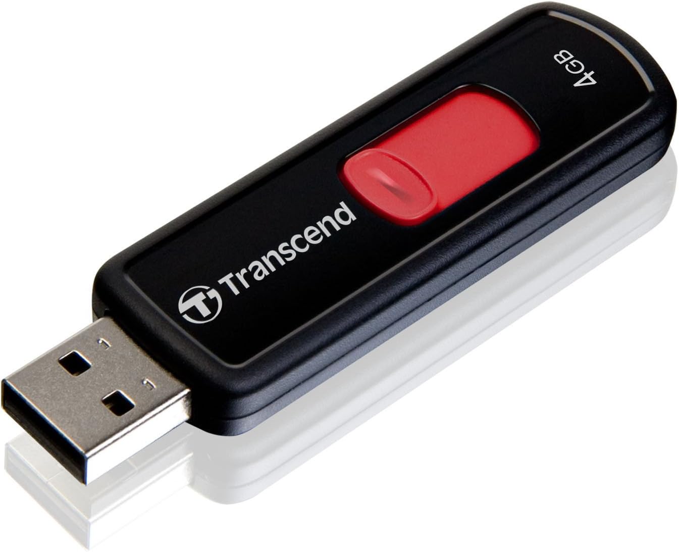 Transcend 4GB JetFlash 500 USB 2.0 Flash Drive (TS4GJF500)