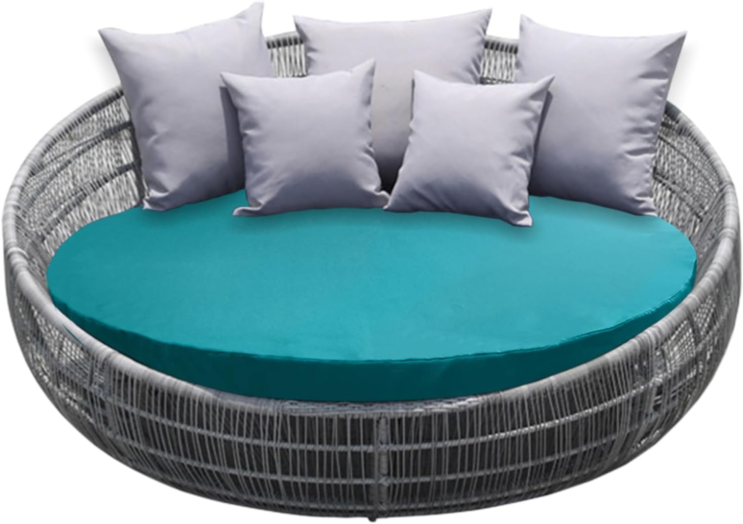 minieell Sun Bed Cushion Cover, 66" Outdoor Daybed Cushion