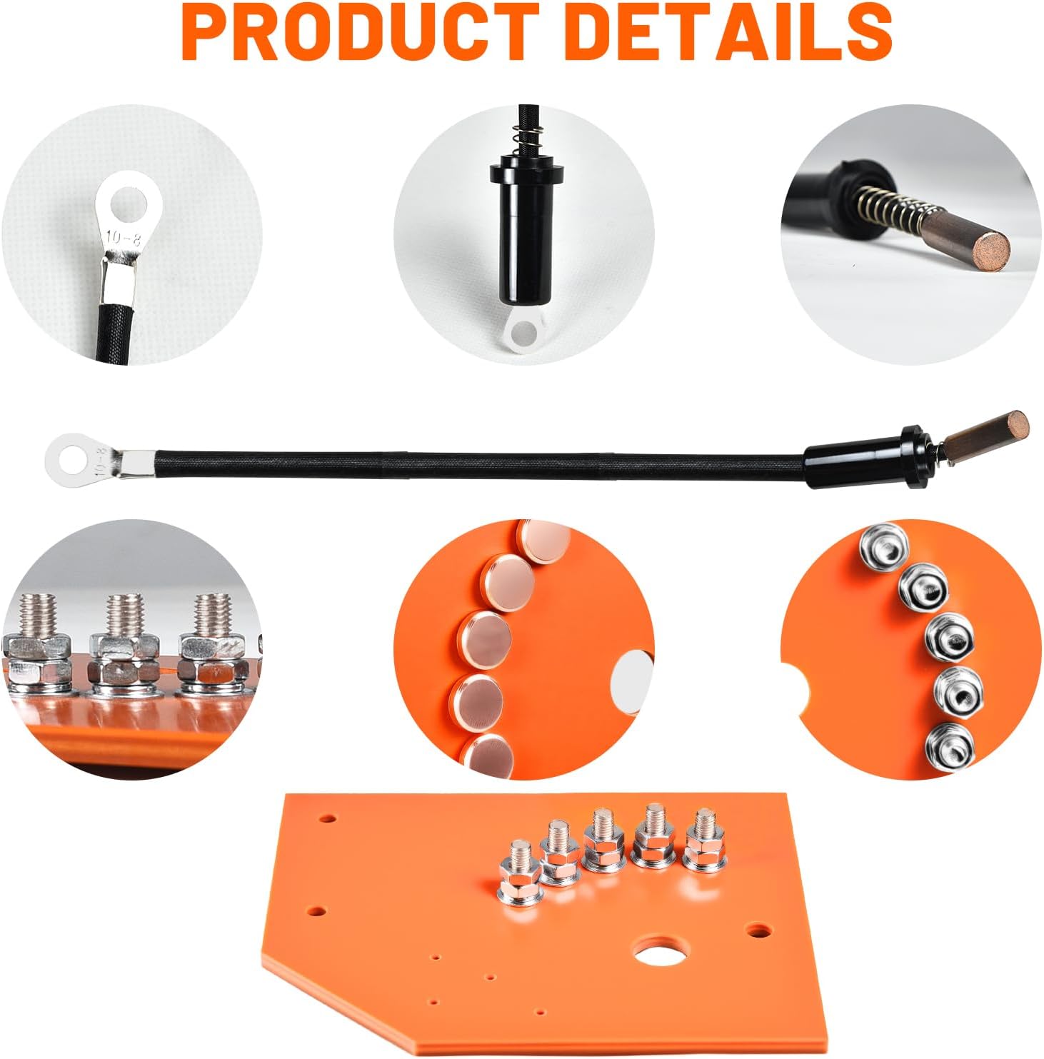 Golf Cart Speed Control Movable Wiper Contact Switch with Switch Board and Contact for EZGO Marathon/X-440/X-444 Electric 1982-1993,Replaces OEM 18741-G1,18298-G1,17504-G1,17504-G2