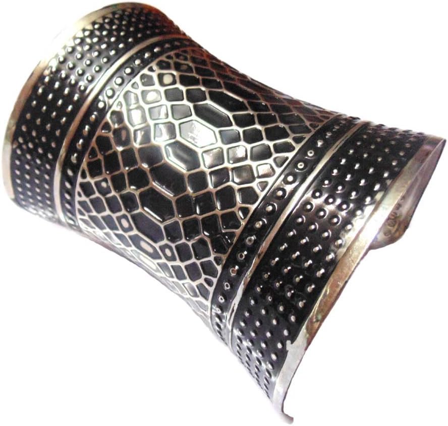 oxojewels Women's Belly Dance Bracelet Kada Oxidized Vintage Jewelry Gypsy Boho Kuchi Afghan