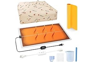 26-Piece Resin Heating Mat Kit: The Ultimate Epoxy Resin Curing Solution