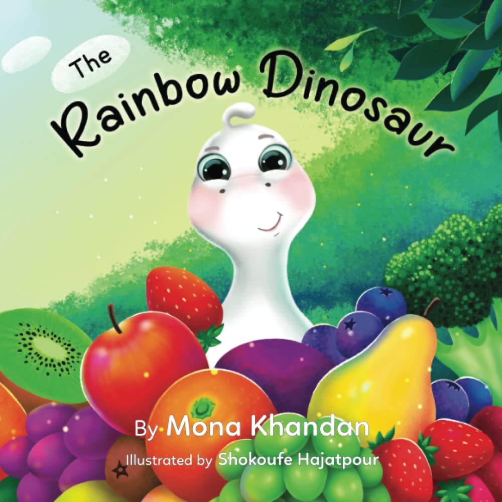 The Rainbow Dinosaur: A children's Bedtime Story Book About Healthy Eating Habits and Eating Fruits and Vegetables for Kids