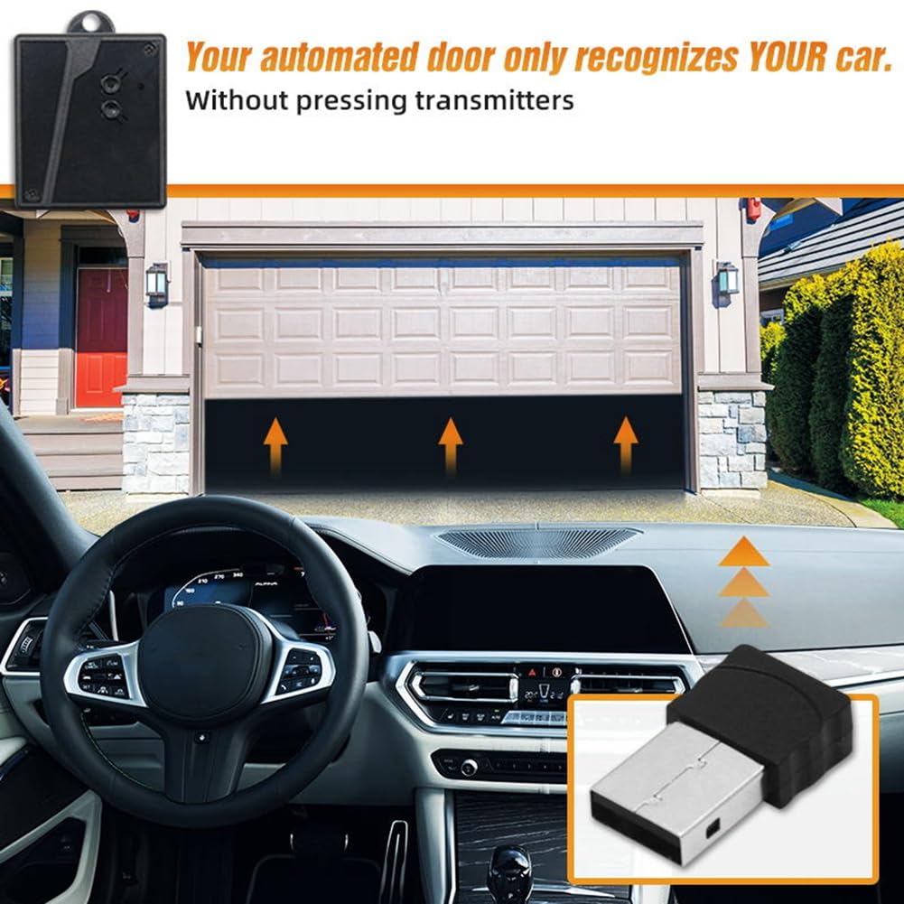 Receptor Universal de Apertura de Puerta de Garaje Sensor USB 2,4G Bluetooth 12 24V Control Remoto Receptor de Puerta Transmisor de Coche