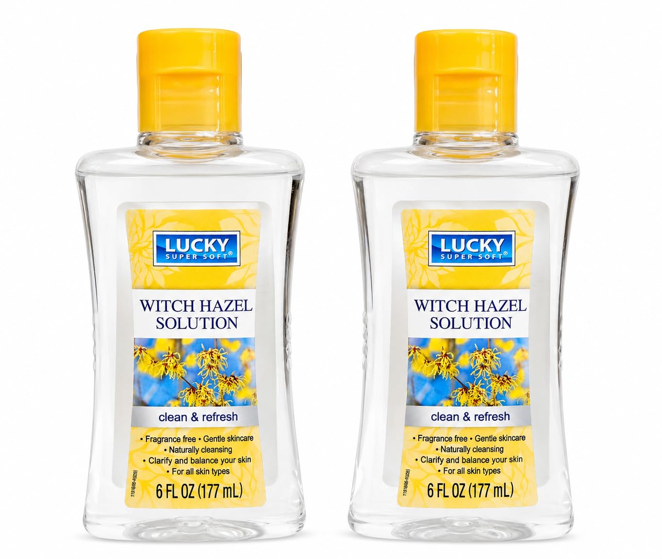 Amazon.com : LUCKY SUPER SOFT Witch Hazel Solution, Clear : Beauty