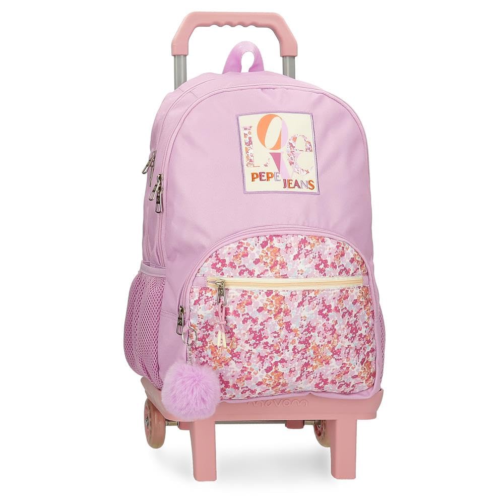 Pepe Jeans Sandra estuches escolares, Tamaño perfecto para llevarlo en la mochila, carterón o bolso, de Joumma Bags