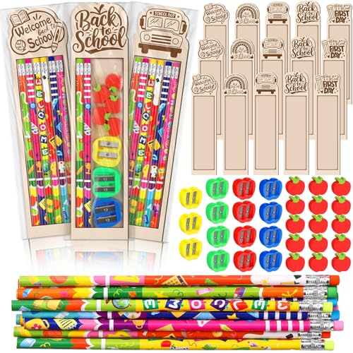 Set de 450 lápices de grafito multicolor para escuela