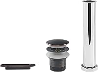 Vista 3 de American Standard 1582000.295 Kit de drenaje y desbordamiento, níquel cepillado