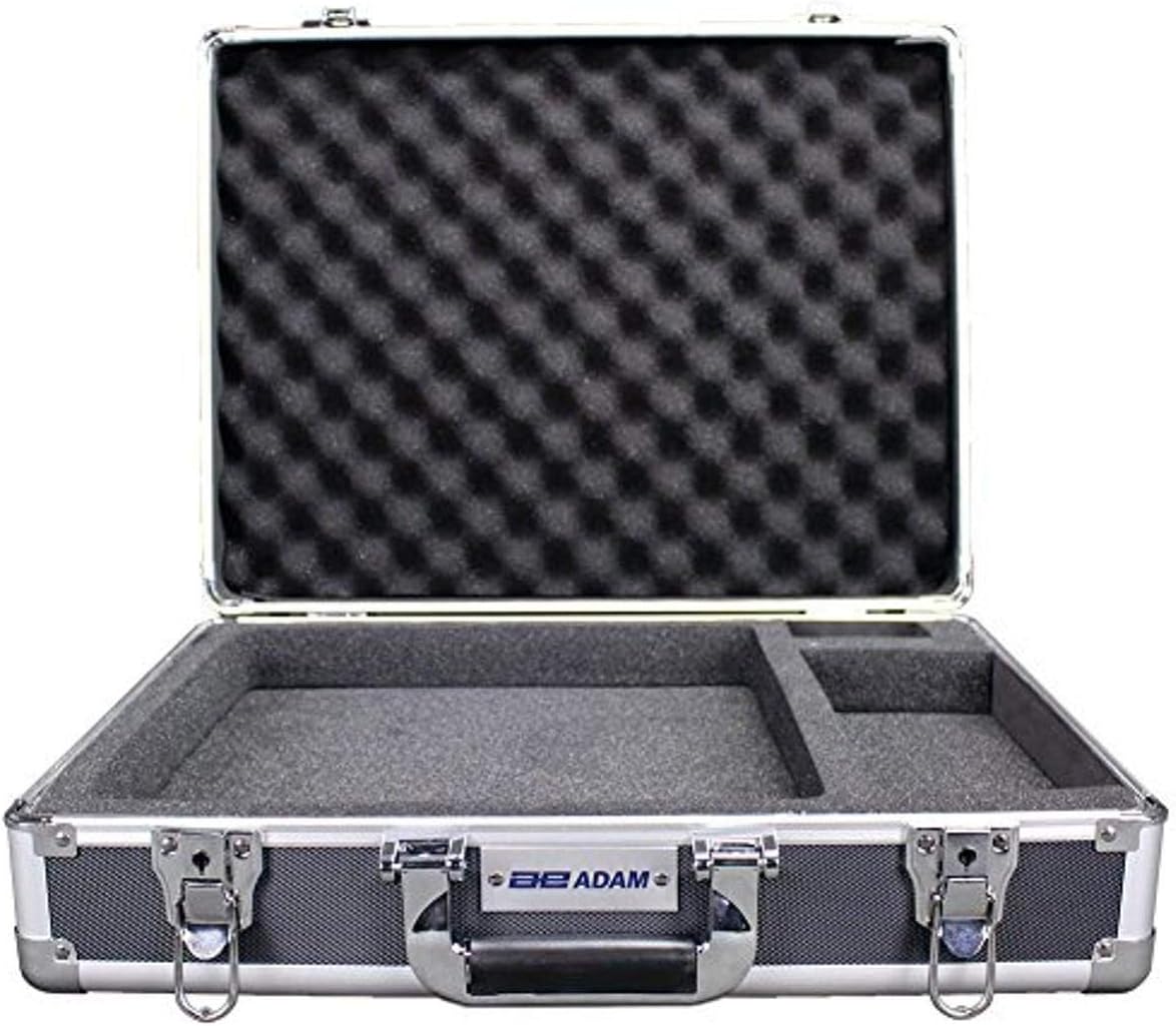 Adam Equipment 700100099 Hard Carry Case, with Lock, For CPWplus Bench Scales, Chrome/Grey/Black