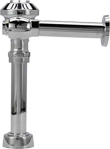 Miniatura 7 de Zurn Z6000-YB-YC Aquaflush - Válvula de descarga manual de diafragma expuesta con 3.5 GPF, kit de soldadura de sudor, brida de pared fundida en