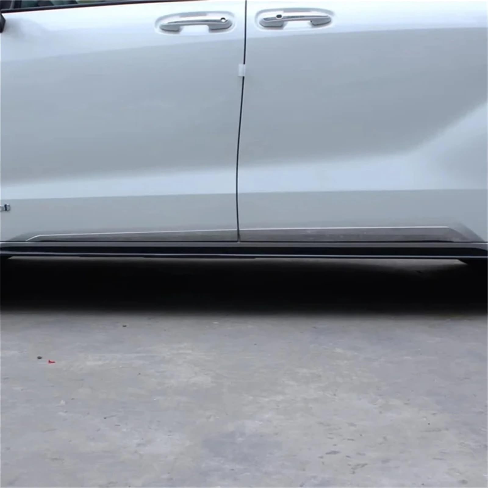 Aufsatz Seitenschweller ABS Chrom Äußere Auto Körper Tür Seite Molding Bar Abdeckung Trim Standard Stil Für Toyota Für Sienna XL40 4th Gen 2021-2026 Auto-Seitenschweller