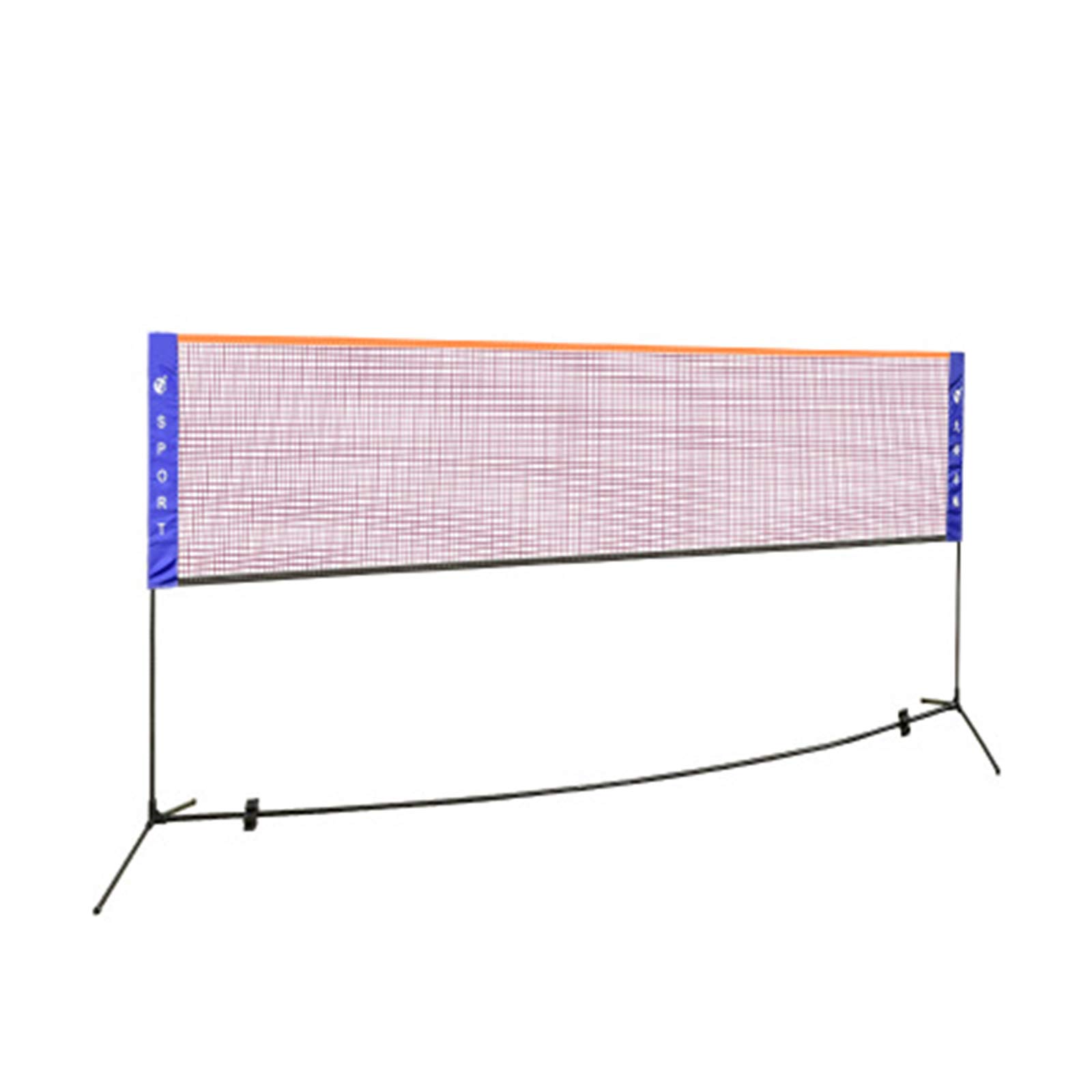 Rete da Badminton Rete da Tennis Pieghevole Portatile Rimovibile Rete da Pallavolo, per Adulti Bambini Giardino Esterno Spiaggia Patio Allenamento, con Ripiano e Borsa da Trasporto(310cm)