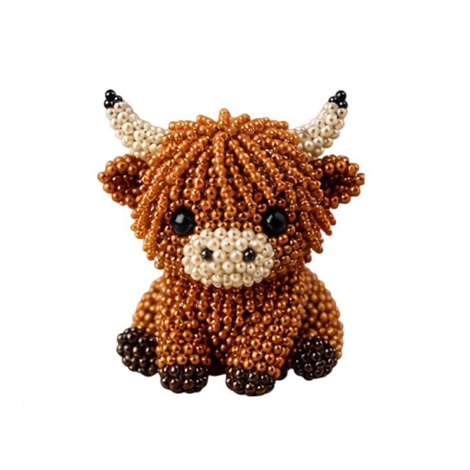 DIY Animal Beading Kit, Tiny 3D Beading Embroidery Kit, with Colorful Beads & Instructions, Beaded Animal DIY Set, Handmade Creative Arts & Crafts Gift for Adults & Beginners