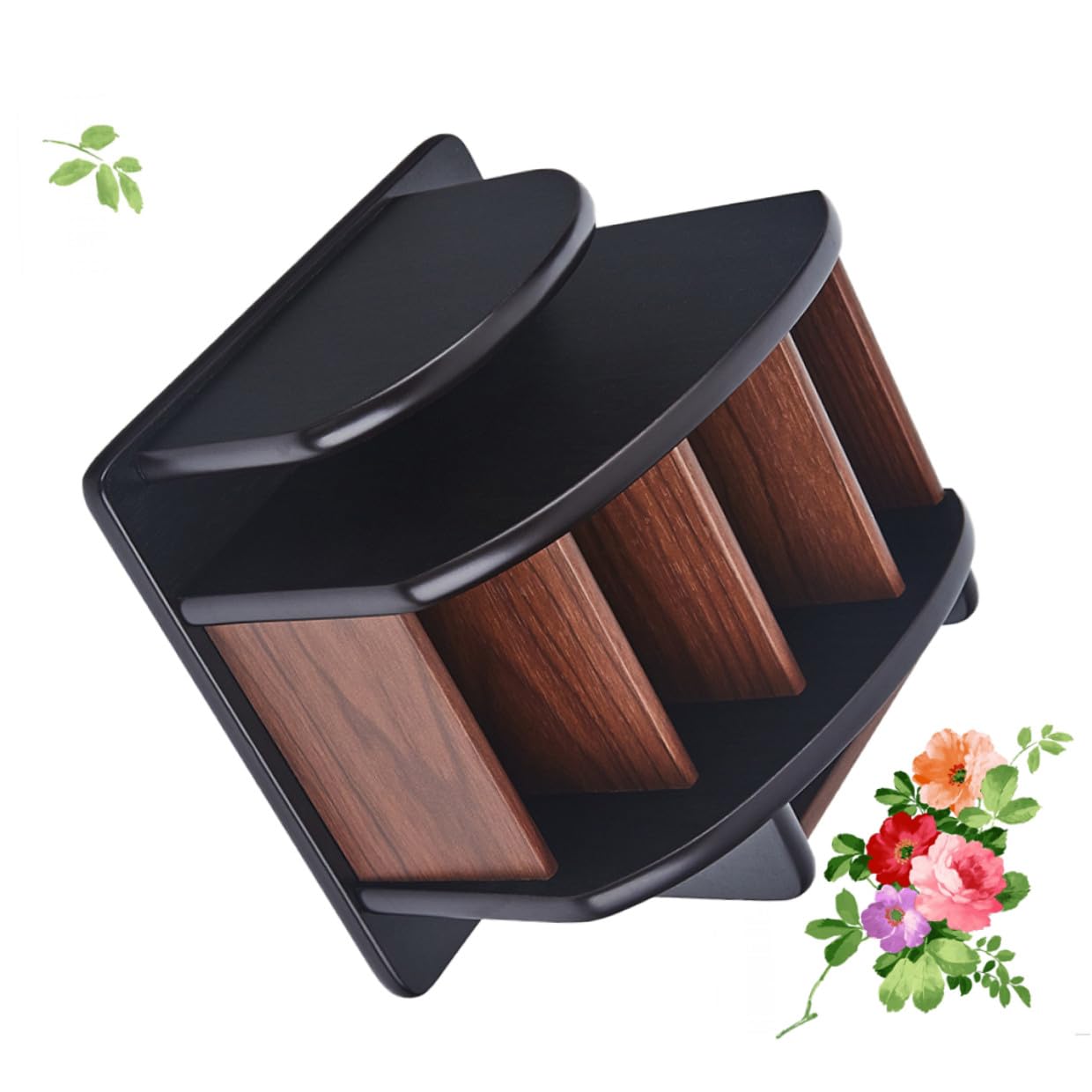 Lurrose Stifthalter Schwarz für Schreibtisch, Schreibtisch Organizer | Schulanfang Party, Ordnung für Stifte und Zubehör, Kratzfest, Passend für Büro und Homeoffice
