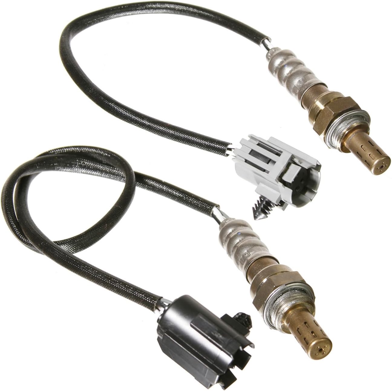 2Pcs O2 Sensor Oxygen Sensor Upstream and Downstream Fit For 1996 1997 1998 1999 2000 Dodge B1500 B2500 B3500 Van Dakota Ram 1500 2500 3500 Pickup Van Jeep Wrangler TJ 5.2L 234-4077 234-4079