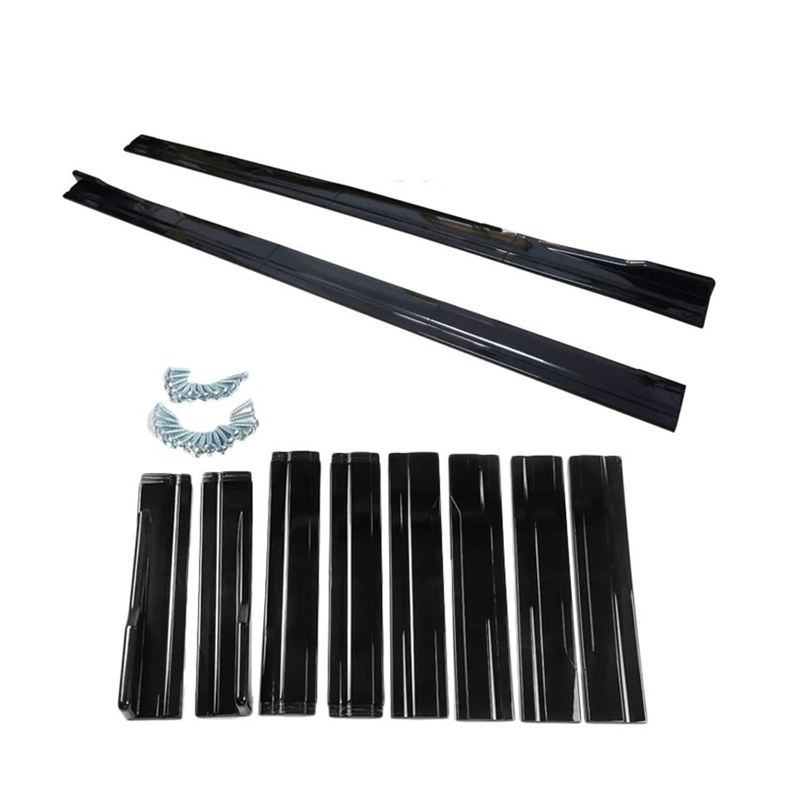 para Jetta MK6 B6 B8 4 5 6 7 8 MK5 MK7 para Polo 6R Accesorios Faldas Laterales Coche Extensión Panel Basculante Dividido Falda Lateral Automotriz