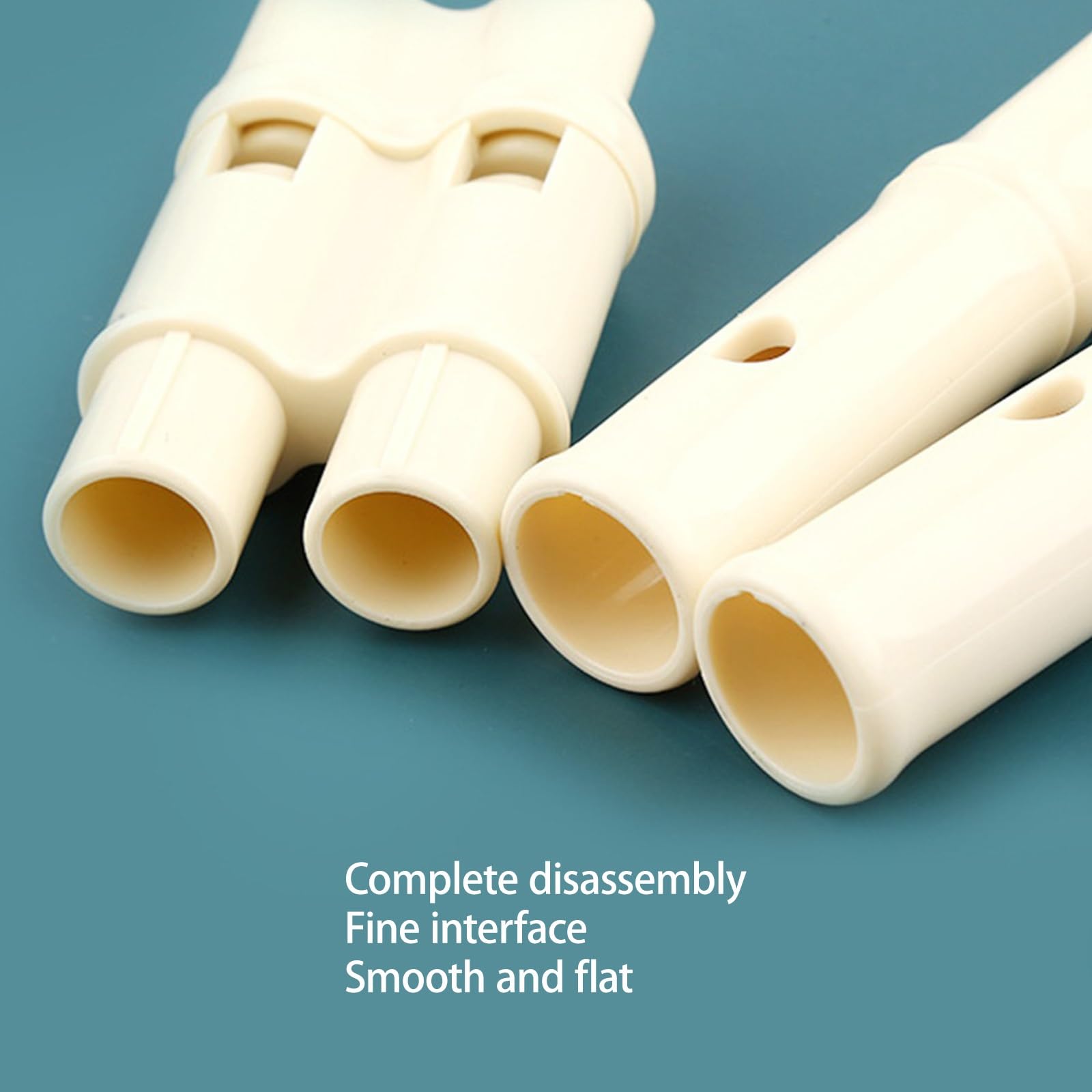 Doble Soplo Flauta De Bambú Flauta Dulce Para Niños Adultos Flauta Soprano Digitación Alemana Principiante Flauta Arpa Para Clases De Música Práctica En Casa(F key/F key)