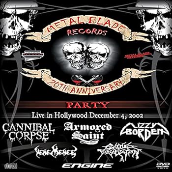 DVD Metal Blade: 20th Anniversary Party Book
