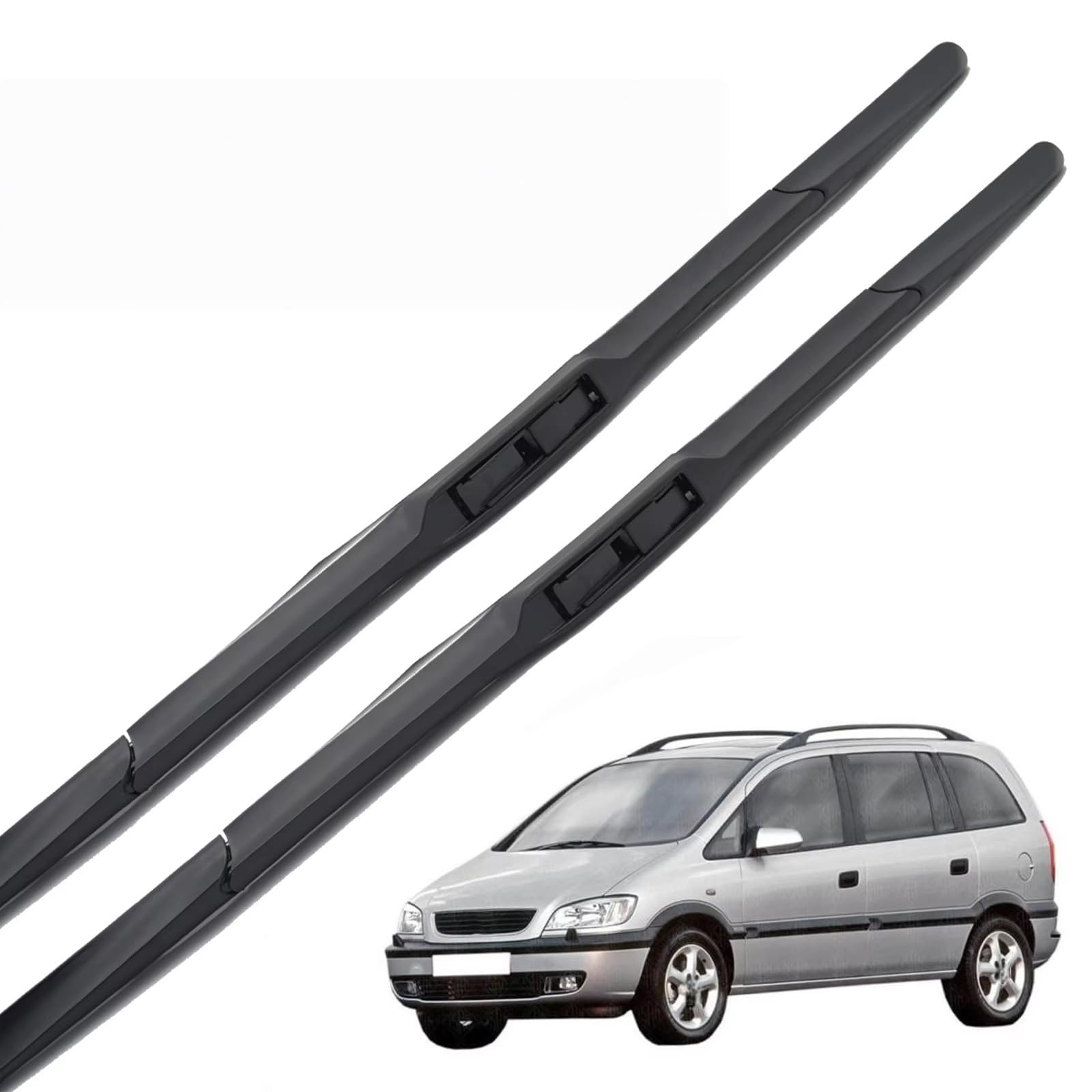 Kit balais essuie-glace avant Opel Zafira A essence diesel 1999 2000 2001 2002 2003 2004 2005