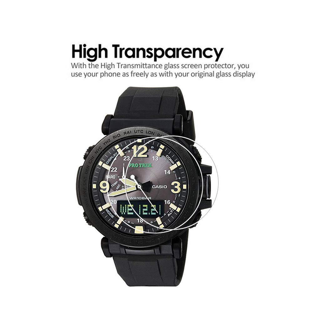 Amazon | Zshion for Casio PRG-650/PRG-600 ガラスフィルム 強化 