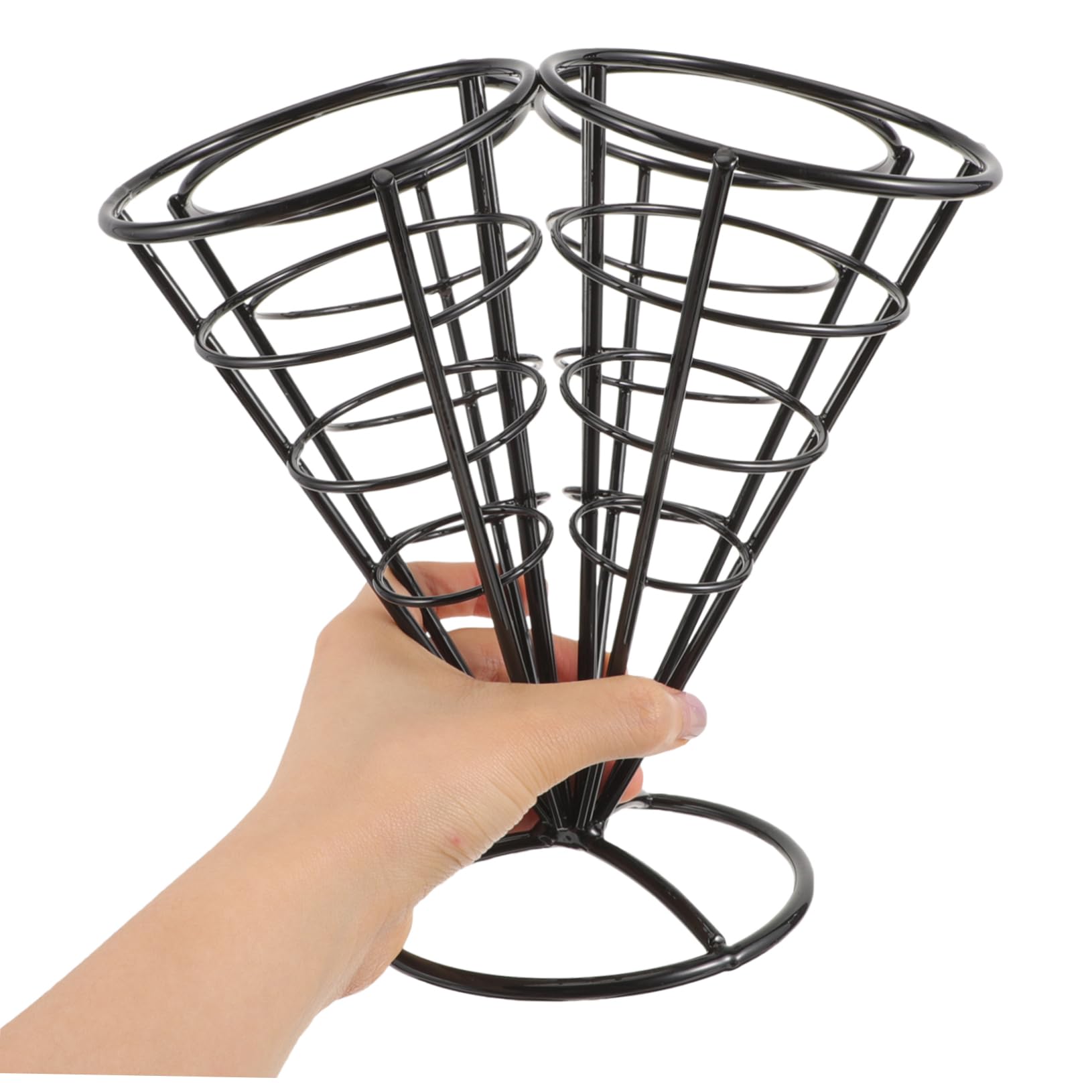MAGICLULU Robusto Porta Snack in Acciaio Inossidabile Porta Patatine Fritte per Feste E Riunioni