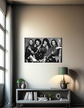 アートポスター Amazon.co.jp: Buy ART FOR LESS公式ライセンス Van Halen
