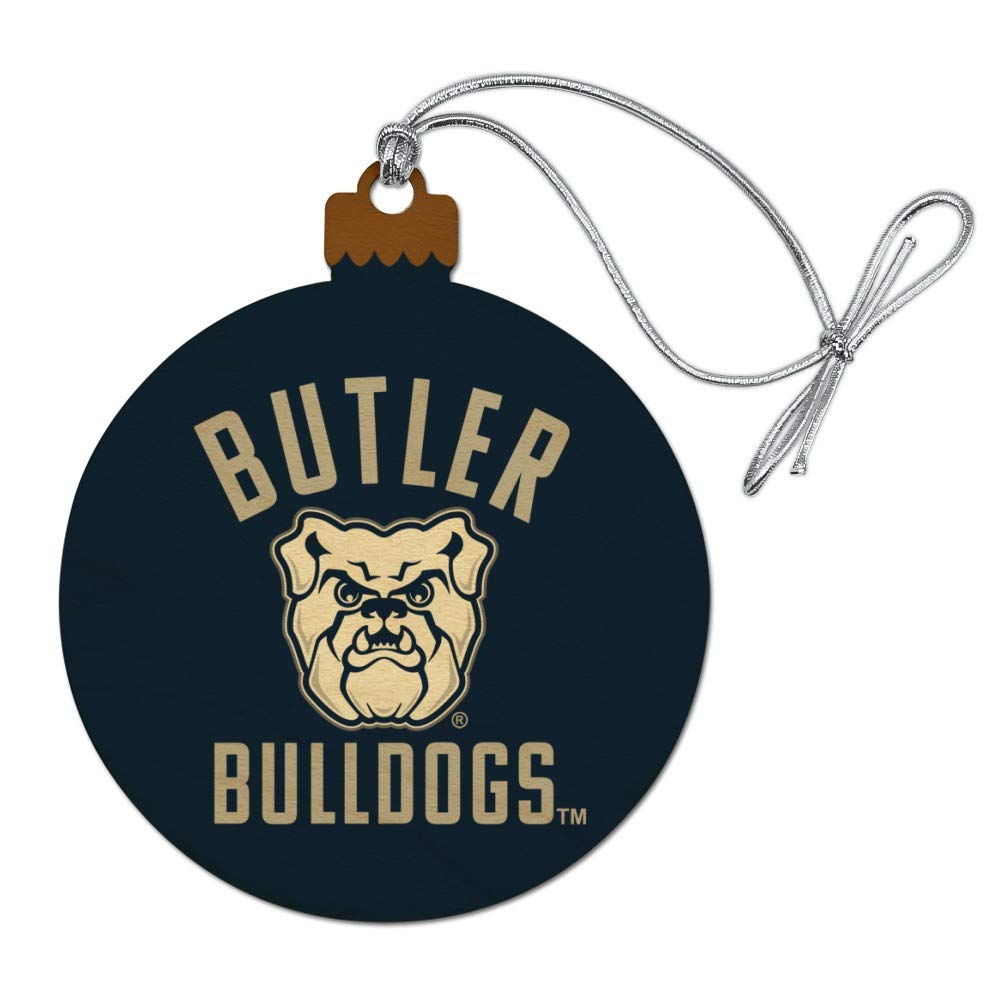 GRAPHICS & MORE Butler University Official Bulldogs Wood Christmas Tree Holiday Ornament