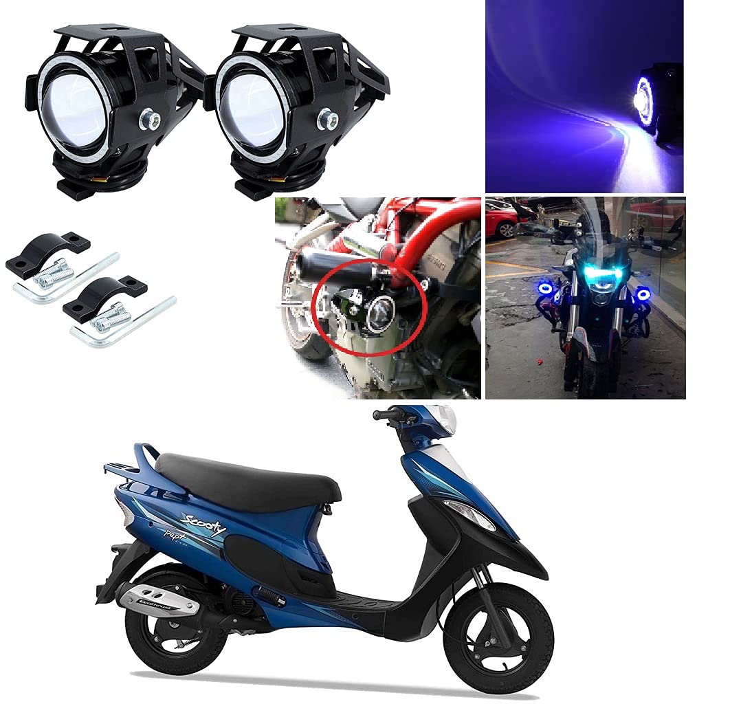 Buy Olmeo Mini U7 CREE Fog Light Blue Angel Ring Bike Driving DRL