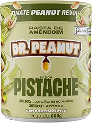 DR. PEANUT PASTA DE AMENDOIM PISTACHE 600G COM WHEY PROTEIN
