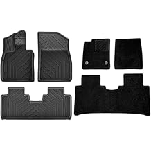 Compatible with BYD Yuan Pro/Atto 2/ UP 2024 2025 2026 LHD TPE Floor Mats and Cargo Liner, All Weather Liners Trunk Mat6PCS Blanket
