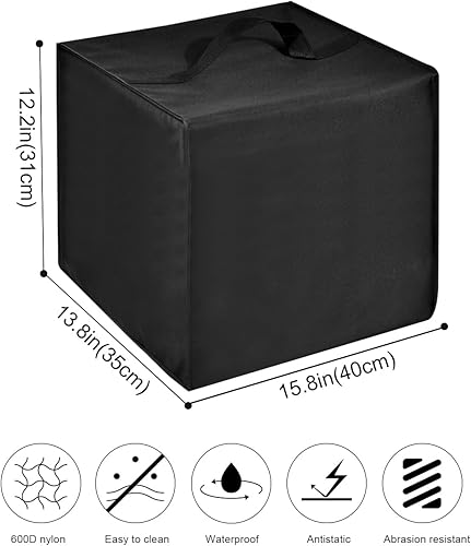 Miniatura 2 de Funda protectora para caja de seguridad, resistente al polvo, a la humedad y a los arañazos, de nailon para objetos de valor, compatible con caja de