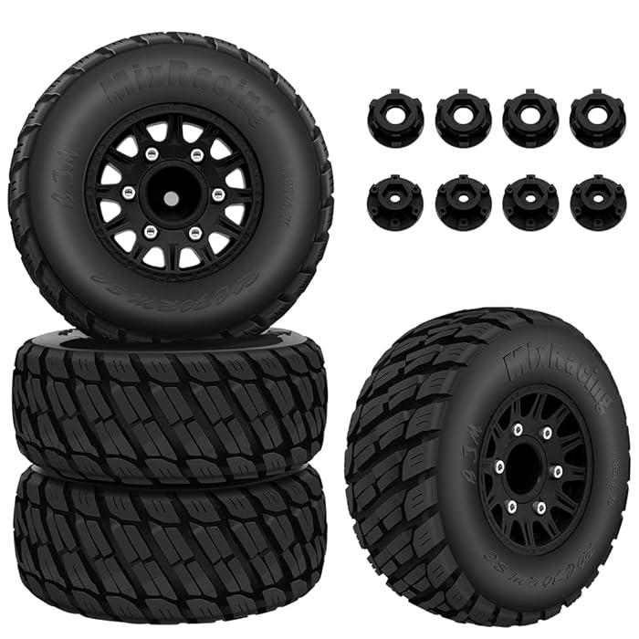 Buy GLOBACT RC Truck Tires for 1/10 Scale Arrma Senton Tires Traxxas