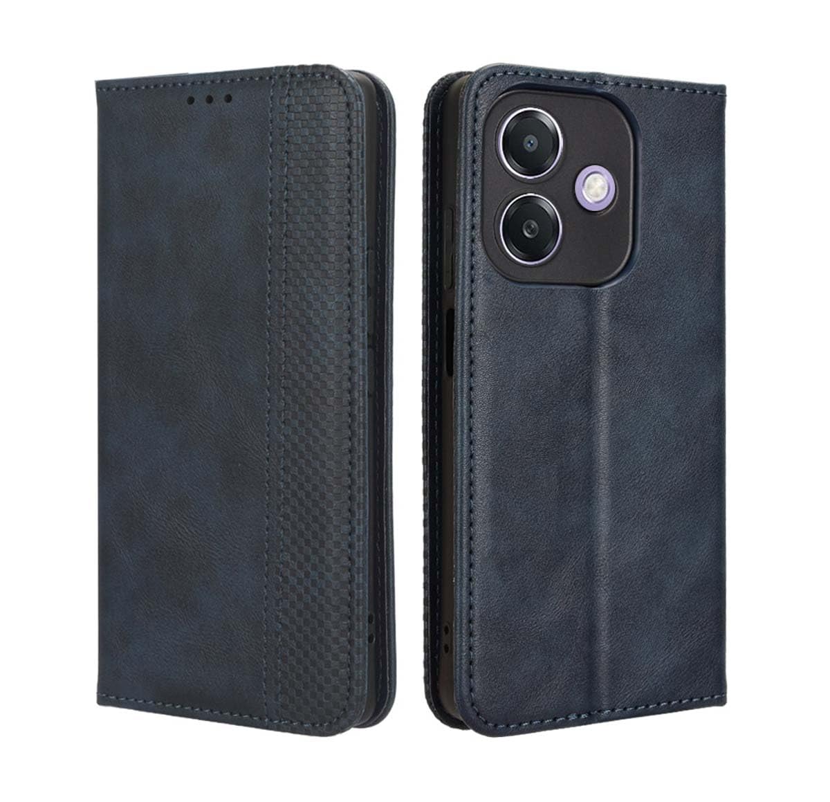 GOKEN Custodia a portafoglio per Oppo A40 4G / A40m / Oppo A60 5G - Custodia a portafoglio in