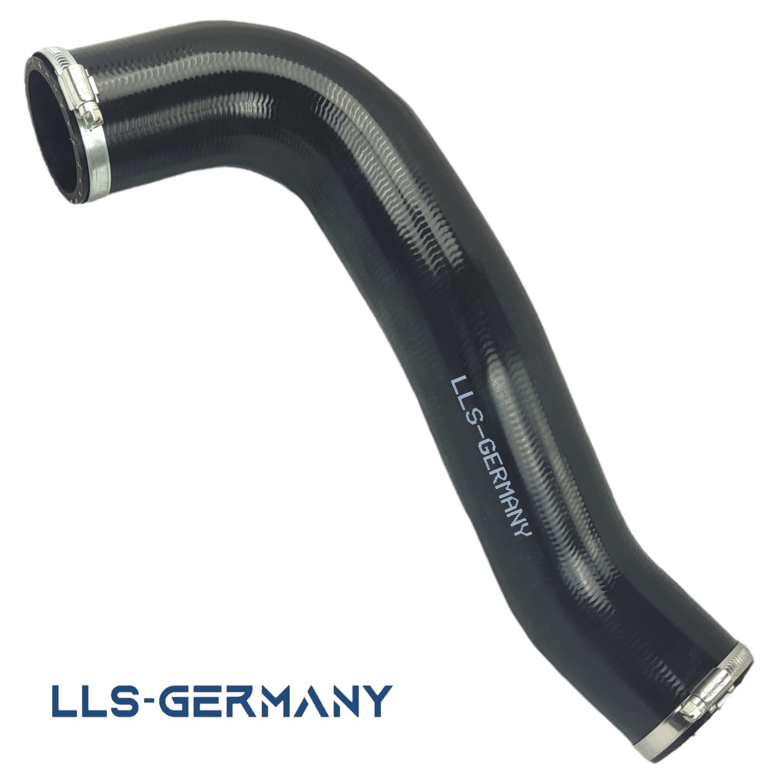 LLS-GERMANY Tubo di scarico compatibile con VW Touareg | 3.0 TDI, 2967 ccm, 204-262 CV, pronto per il montaggio, con guarnizione/fascetta, OEM 7P0145737A, 7P0145737D