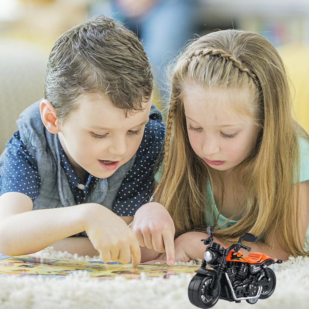 Jouets De Modèle De Moto En Alliage, 1 Pièce, MINI Véhicules De Simulation, Décorations De Collection, Jouets De Voiture D'inertie Pour Enfants Garçons, Cadeaux D'anniversaire