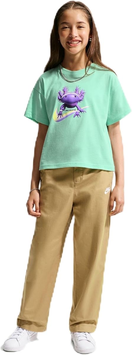 Nike Sportswear Boxy Bear Camiseta para Niñas