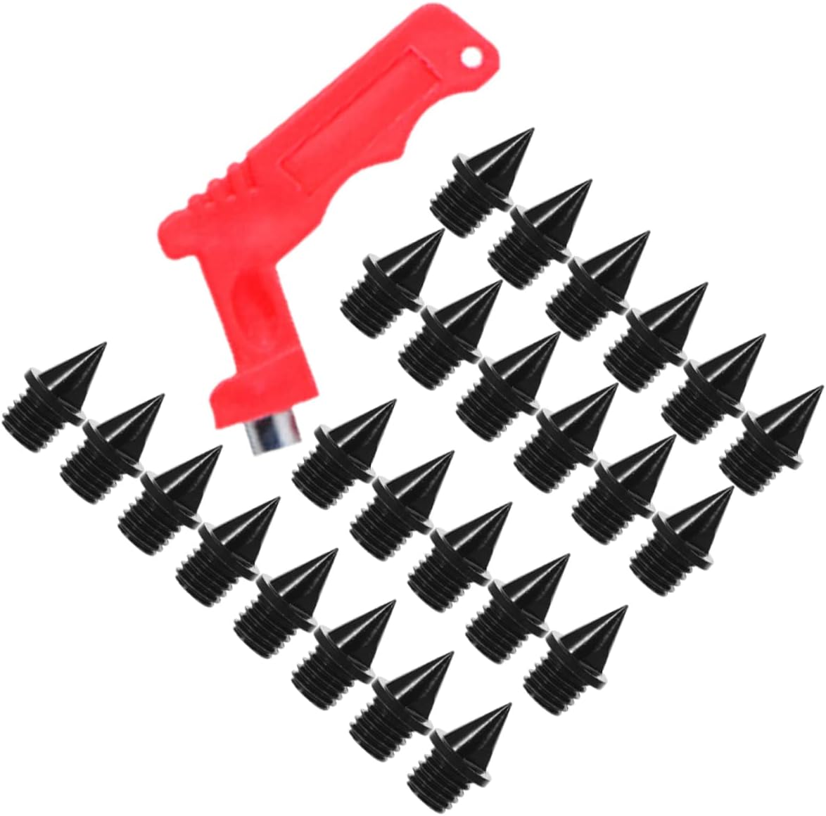 Kisangel Sports Spikes Track Spikes Hiking Spikes Running Shoes Replacement Spikes Outdoor Sprinting Spikes Shoe