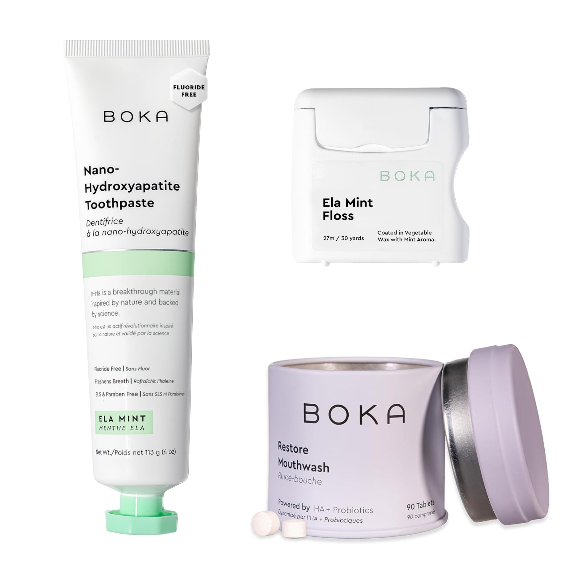 Amazon.com: Boka Fluoride Free Toothpaste - Nano Hydroxyapatite